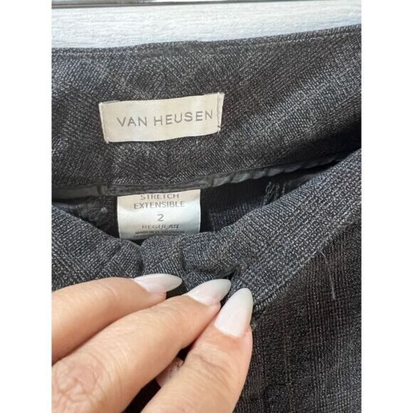 Stretch Extensible Pants Women's Size 2 by Van Heusen - Picture 4 of 6